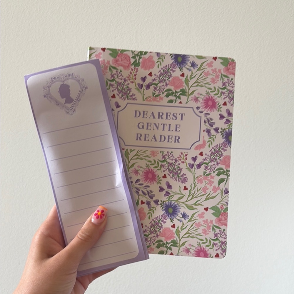 Bridgerton Show Notebook and Notepad Set